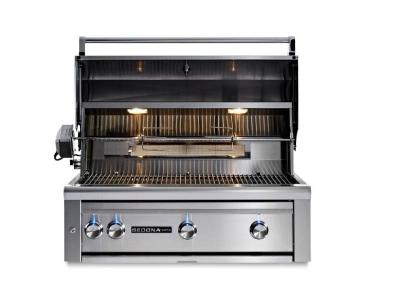 36" Sedona Natural Gas Built-in Grill With Rotisserie - L601PSR-NG