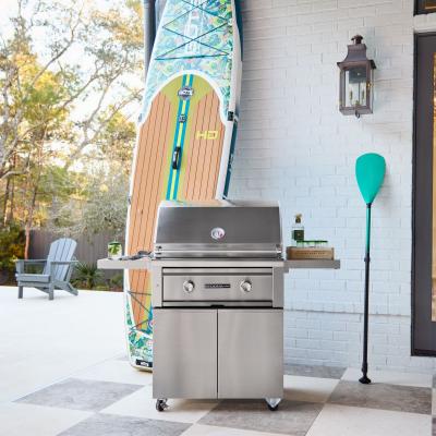 30" Sedona Natural Gas Built-in Grill With 2 Stainless Steel Burners - L501-NG